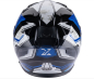 Preview: Integralhelm "Stinger R1" - SPEC-X - blau/schwarz/weiß